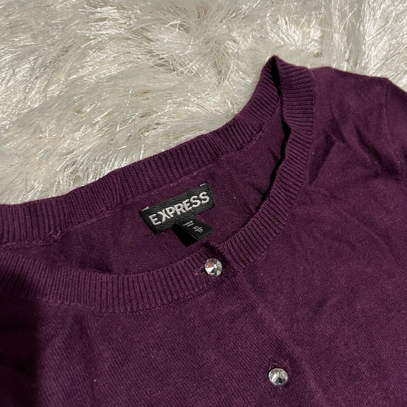 Express Jewel Buttoned Cardigan - Picture 4 of 8